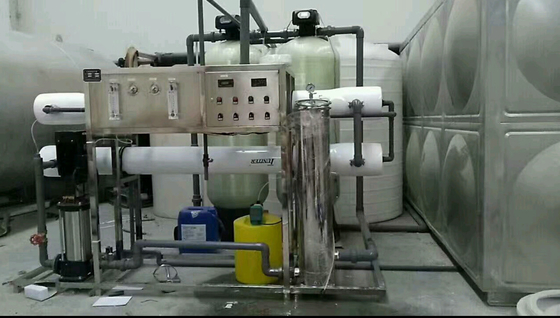High Efficiency Industrial RO Unit Ultrafiltration Technology For Purified And Ultrapure Water Treatment