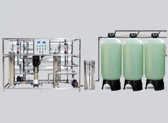 0.25T-100T/L Commercial Pure Water Process Customerized For Schools Hotels Catering