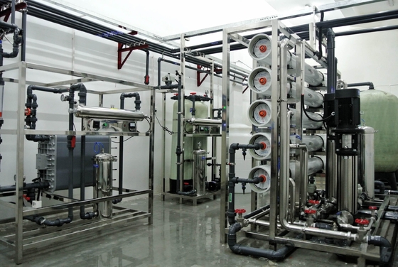 High Efficiency Industrial RO Unit Ultrafiltration Technology For Purified And Ultrapure Water Treatment