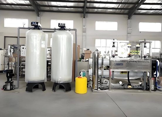 0.25T-100T/L Commercial Pure Water Process Customerized For Schools Hotels Catering
