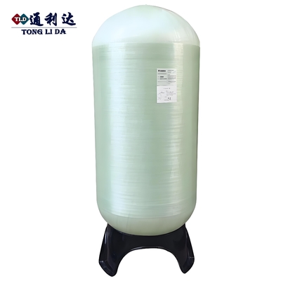 FRP 1-15 MT Quartz Sand Filter Remove Suspended Matter / Sediment / Impurities